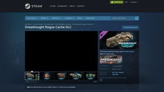 
                            8. Dreadnought Rogue Cache DLC on Steam