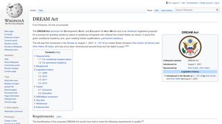 
                            3. DREAM Act - Wikipedia