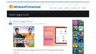 
                            9. Dream League Soccer For PC (Windows 7, 8, 10, XP) Free ...