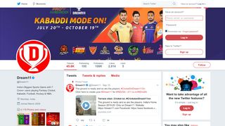 
                            6. Dream11 (@Dream11) | Twitter