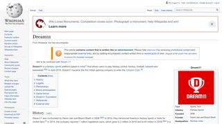 
                            10. Dream11 - Wikipedia