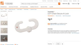 
                            9. Dreambaby EZY-Check Secure-A-Lock-L823 - The Home Depot