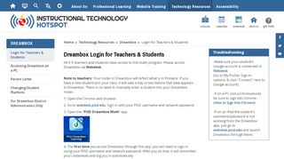 
                            7. Dreambox / Login for Teachers & Students