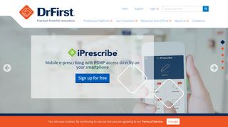 
                            6. DrFirst: Healthcare Solutions & Medical Record Software