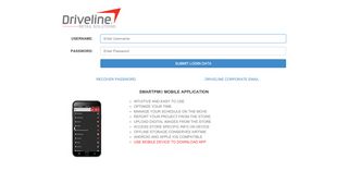 
                            2. Driveline Employee Login - RETAILGIS