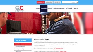 
                            8. Driver Portal | QC Advantage | Quality Carriers