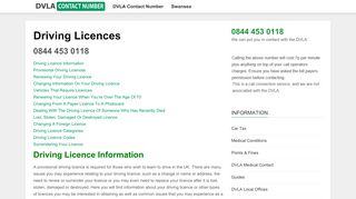 
                            9. Driving Licences - dvla-contact-number.co.uk