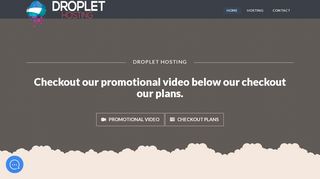 
                            8. Droplet Hosting