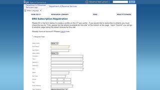 
                            6. DRS Subscription Registration - ct.gov