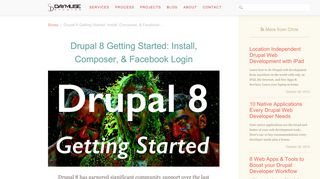 
                            5. Drupal 8 Getting Started: Install, Composer, & …