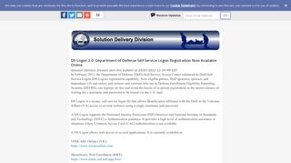 
                            4. DS Logon 2.0: Department of Defense Self Service Logon ...