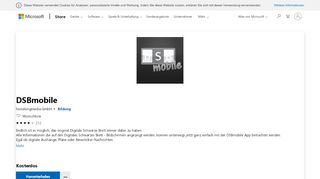 
                            10. DSBmobile beziehen – Microsoft Store de-DE