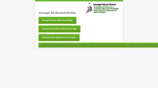 
                            3. DSD Student Portal Page - Donegal School District