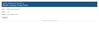 
                            2. DSGSS Customer Privacy Portal