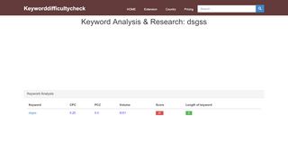 
                            5. dsgss - keyworddifficultycheck.com