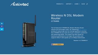 
                            8. DSL Modem Wireless Router GT784WN - …