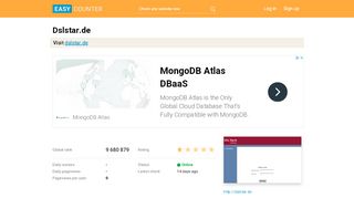 
                            1. Dslstar.de: DSL-STAR Login - Easy Counter