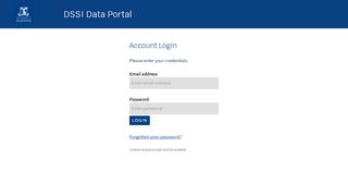 
                            3. DSSI Data Portal :: Login