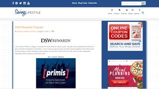 
                            7. DSW Rewards Program - Savings Lifestyle