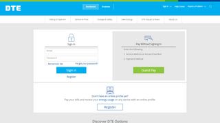 
                            1. DTE Energy | login