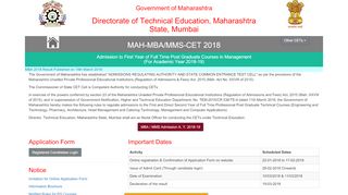 
                            5. DTE, Mumbai - dtemaharashtra.gov.in