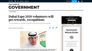 
                            7. Dubai Expo 2020 volunteers will get rewards, recognitions - Gulf News