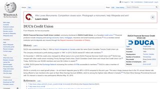 
                            10. DUCA Credit Union - Wikipedia