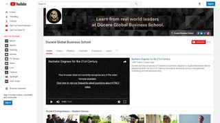 
                            8. Ducere Global Business School - YouTube