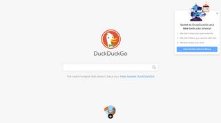 
                            6. DuckDuckGo — Privacy, simplified.