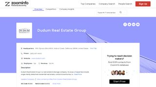 
                            9. Dudum Real Estate Group - Overview, News & Competitors ...