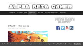 
                            3. DUELYST – Beta Sign-Up | Alpha Beta Gamer