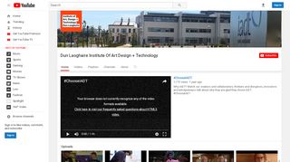 
                            5. Dun Laoghaire Institute Of Art Design + Technology - YouTube
