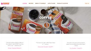 
                            6. Dunkin' Donuts Coffees | Dunkin'