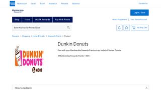 
                            3. Dunkin Donuts Dunkin Donuts Membership …