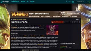 
                            10. Dunkles Portal | WoWWiki | FANDOM powered by Wikia