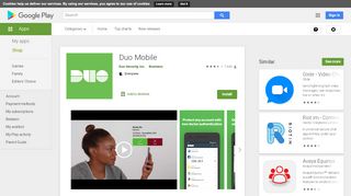 
                            4. Duo Mobile - Apps on Google Play