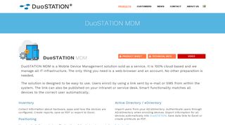 
                            1. DuoSTATION MDM - DuoSTATION