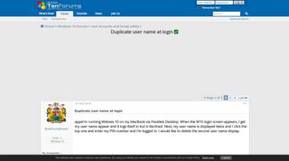 
                            6. Duplicate user name at login Solved - Windows 10 …