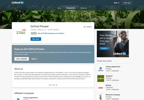 
                            9. DuPont Pioneer | LinkedIn