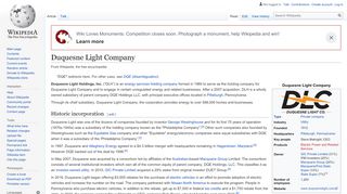 
                            3. Duquesne Light Company - Wikipedia