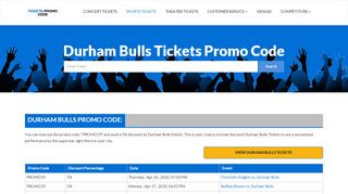 
                            5. Durham Bulls Tickets Promo Code | Durham …