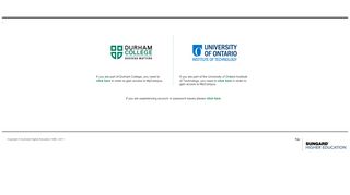 
                            3. Durham College and UOIT Login - powered by SunGard Higher ...
