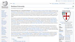 
                            7. Durham University - Wikipedia