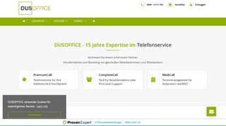 
                            1. dusoffice.de - Telefonservice - persönliche ♥ Anrufannahme