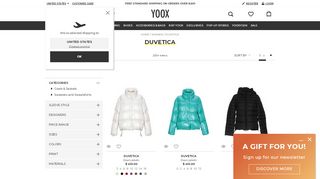 
                            7. Duvetica Women - shop online down jackets, …