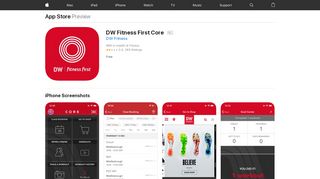 
                            4. DW Fitness First Core on the App Store