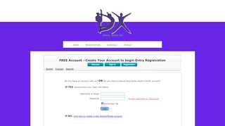 
                            6. DX Events - DanceComp Genie online dance competition registration