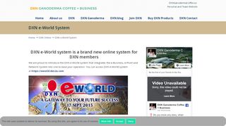 
                            1. DXN e-World System - DXN Online System for DXN members