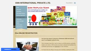 
                            8. DXN Register Online - DXN INTERNATIONAL …