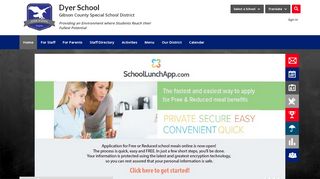 
                            8. Dyer School / Homepage - gcssd